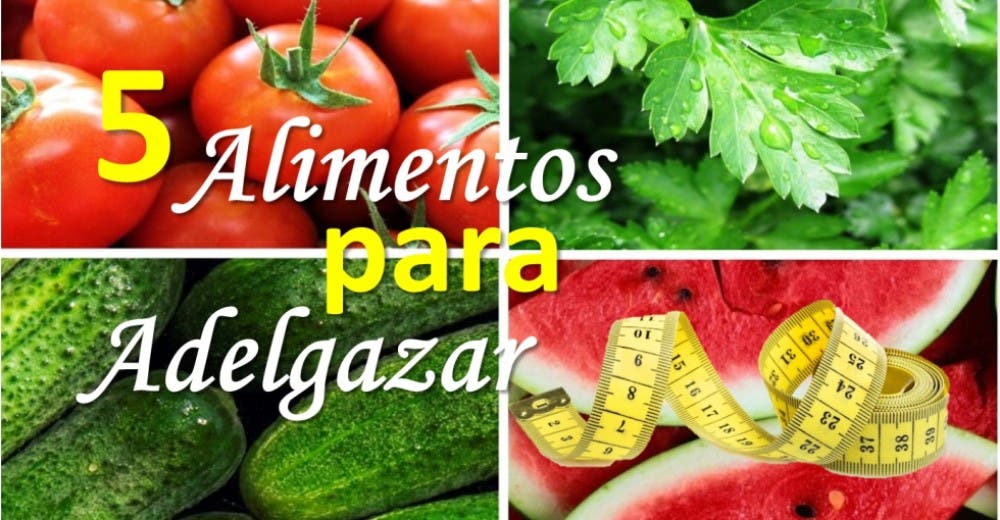 ¿Tienes algunos kilitos de más? Estos son los 5 alimentos de verano que ayudan a perder peso