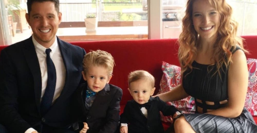 Noah, el pequeño hijo de Michael Bublé le ganó la batalla al cáncer