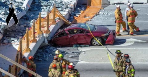 El estremecedor testimonio de un joven que sobrevivió de milagro al colapso del puente en Miami