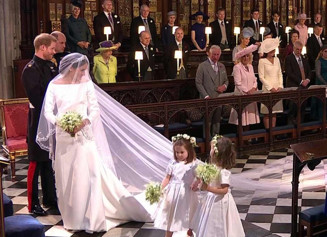 La emoción de la princesa Charlotte cautivó a todos en la boda real 