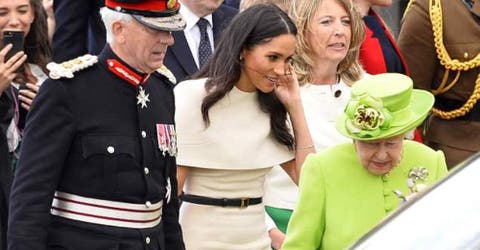 Meghan Markle comete su primer paso en falso con la Reina Isabel