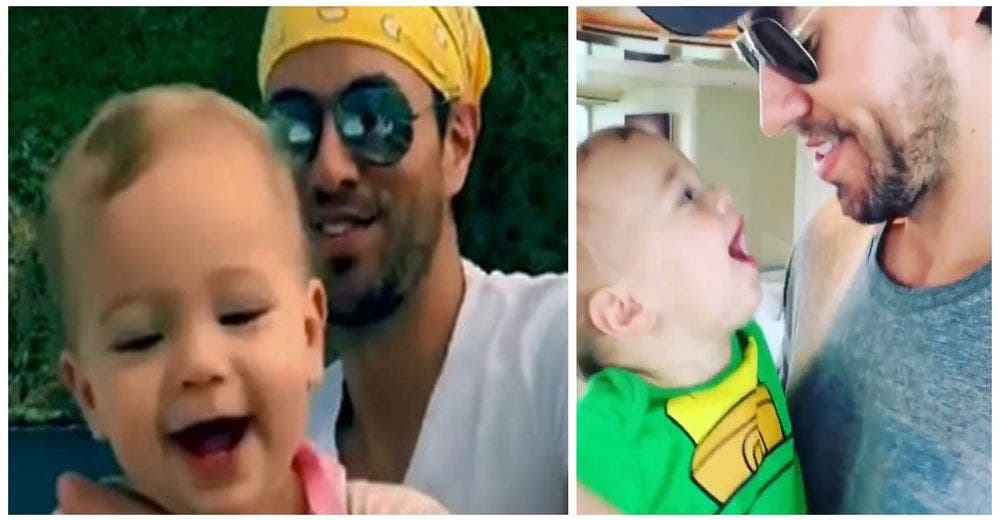 Los vídeos de Enrique Iglesias perdidamente enamorado de su pequeña Lucy enloquecen a las redes