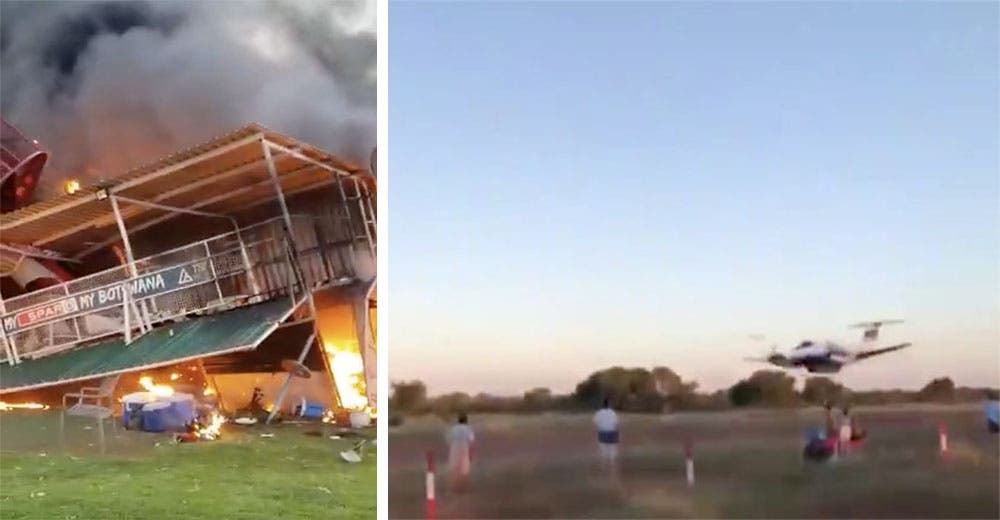 Se roba una avioneta para vengarse de la infidelidad de su esposa pero todo le sale muy mal