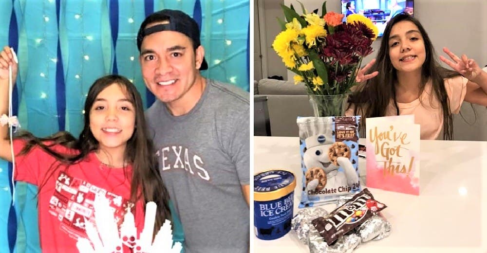 La reacción de un padre soltero en la primera menstruación de su hija se hace viral