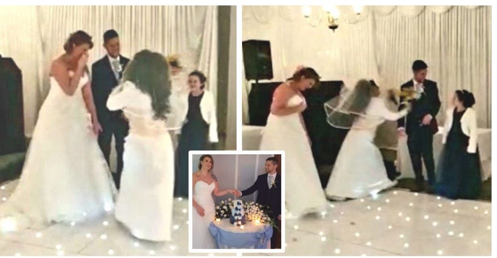 «Debería haber sido yo» – Una mujer vestida de blanco interrumpe la celebración de la boda