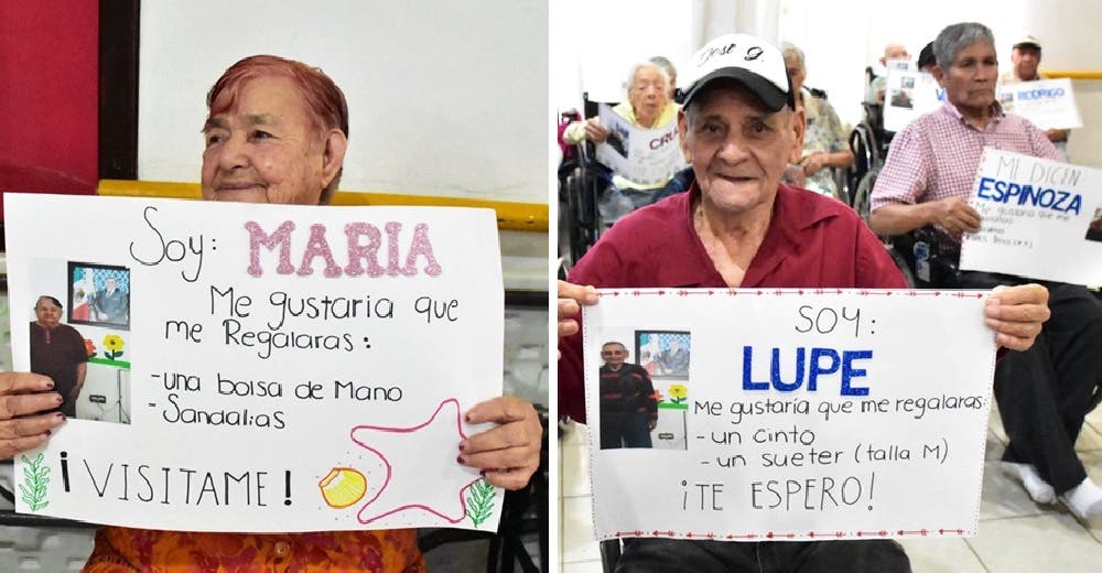 Los abuelitos olvidados por su familia suplican que los visiten con emotivos mensajes