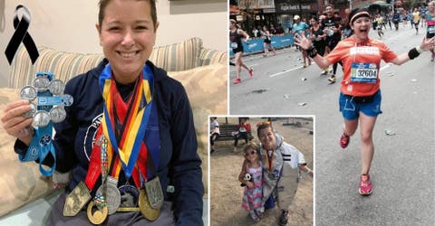 Corre un maratón para inspirar a su hija de 6 años poco antes de morir y emociona al mundo