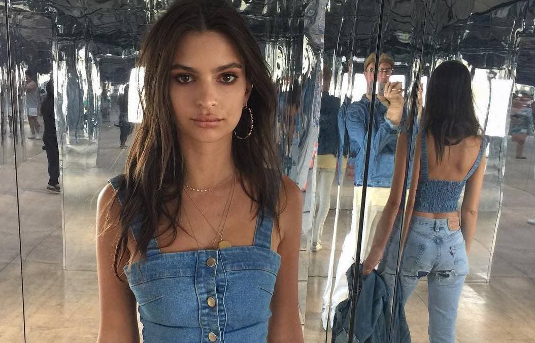 La modelo Emily Ratajkowski se niega a saber el género de su bebé hasta