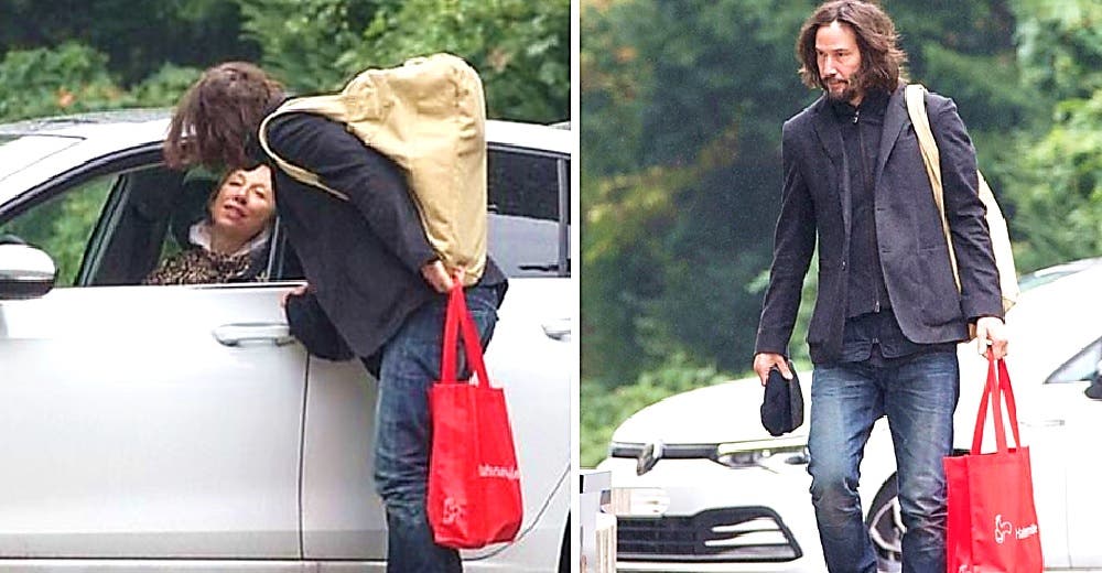 Las imágenes de Keanu Reeves llegando a su trabajo desconciertan a sus seguidores