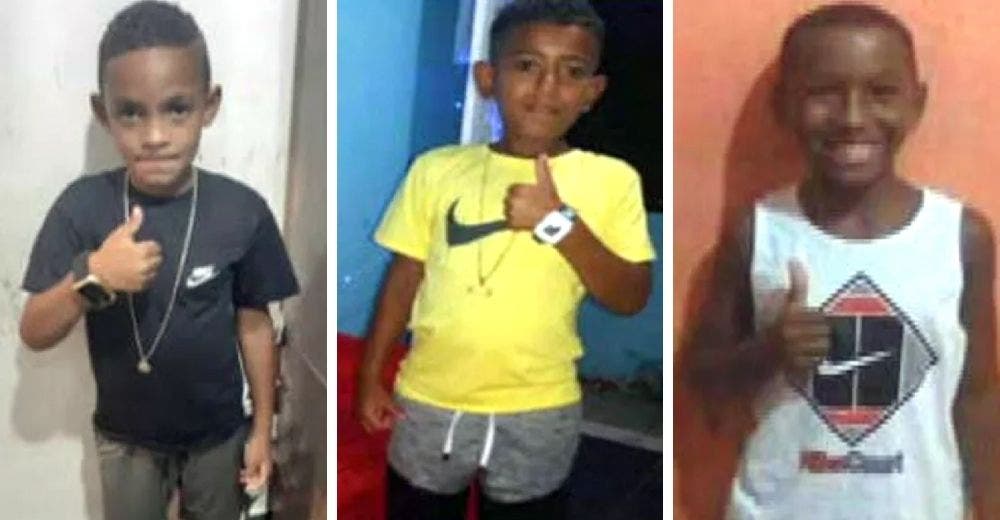 Piden ayuda para localizar a los 3 niños que desaparecieron después de salir a jugar solos