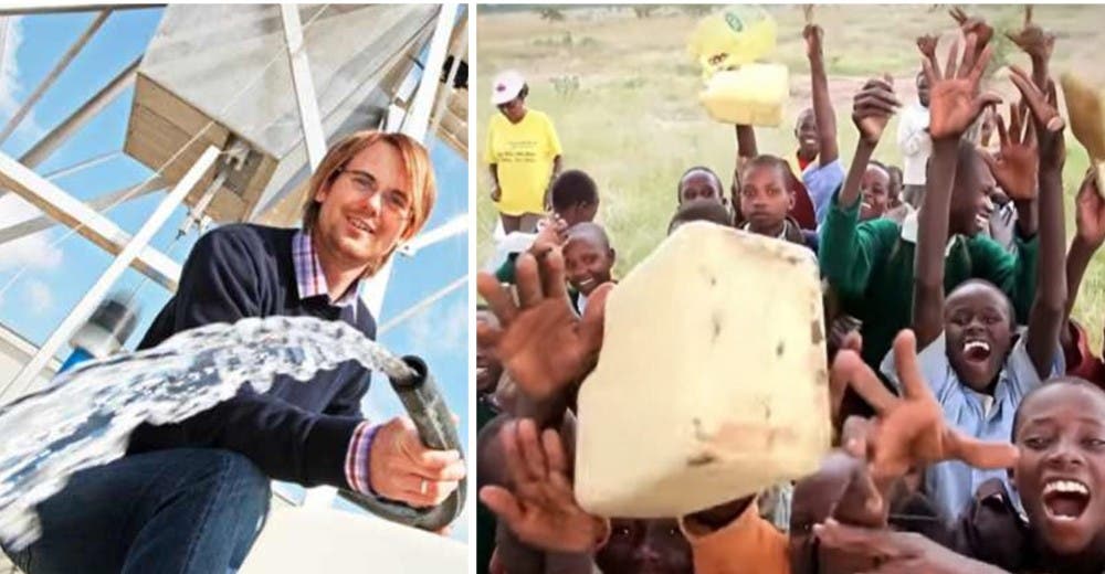 Diseña e instala máquinas a base de energía solar que proveen de agua a varias familias