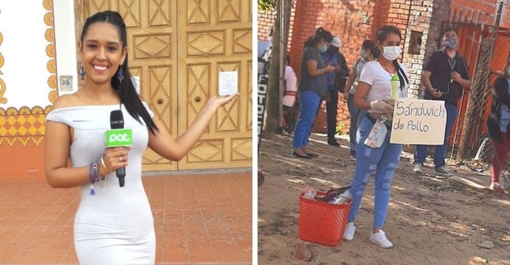 La reportera humillada por vender comida en la calle respondió diciendo: «Vergüenza es robar»