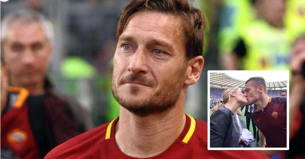 El drama del exfutbolista Francesco Totti, tras 20 años con su esposa descubre que le era infiel