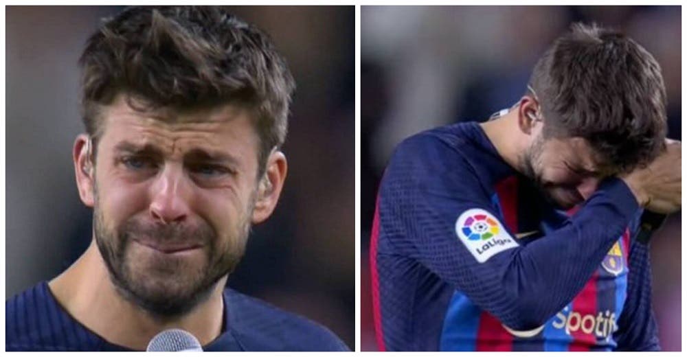 Piqué no se guarda nada y llora como niño en su despedida – «A veces amar es dejar marchar»