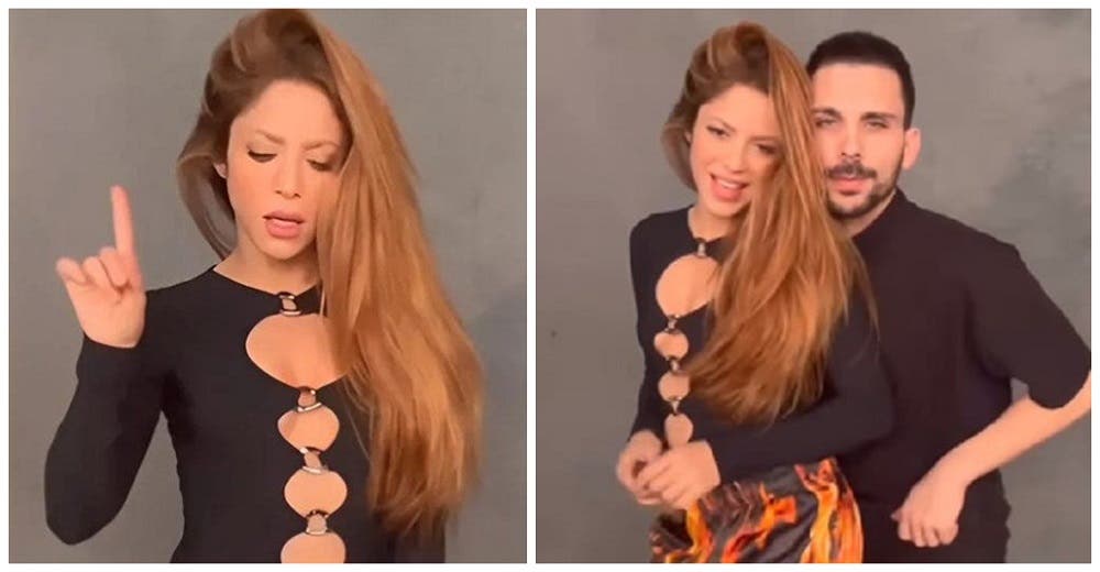 Shakira muestra cómo llevar un escote cut-out y luce más espectacular que nunca bailando bachata