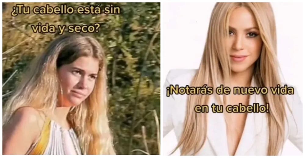 Marca de shampoo rompe las redes con publicidad de pelea entre Shakira y Clara Chía